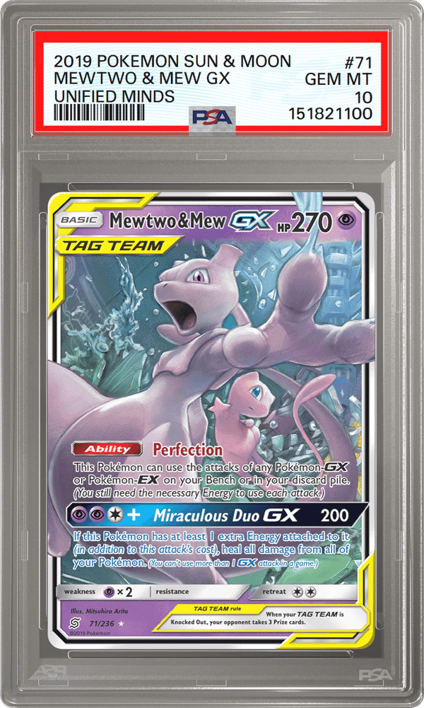 Mewtwo & Mew GX